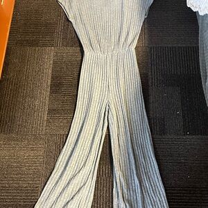 Blue-Gray Women's Jumpsuit